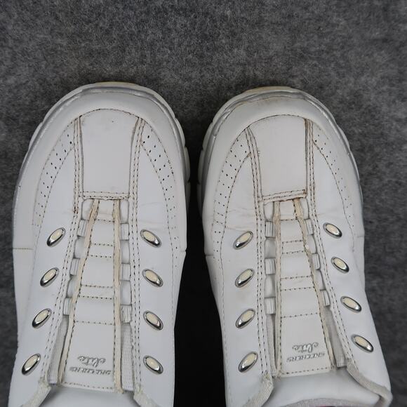 Skechers Shoes Womens 7 Slip On Sneaker Elite Mule Clog Comfort Walking Leather - Picture 8 of 13